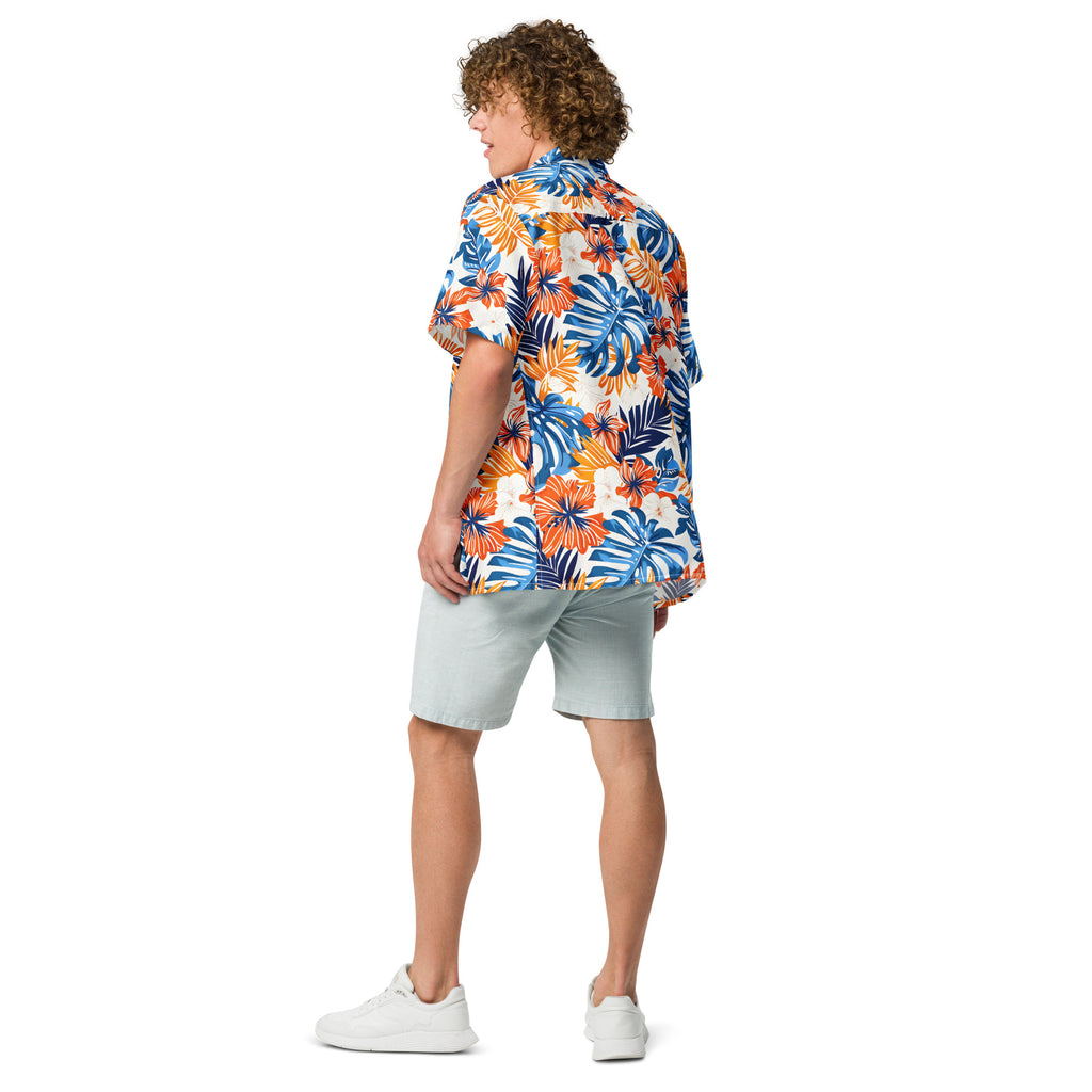 Fierce Aloha Shirts for Men - Men’s Casual Beach Summer Shirts - Stretch Fabric with Modern Fit