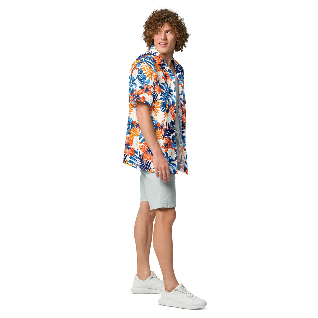 Fierce Aloha Shirts for Men - Men’s Casual Beach Summer Shirts - Stretch Fabric with Modern Fit