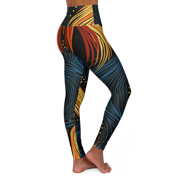 Star Power High Waisted Yoga Leggings