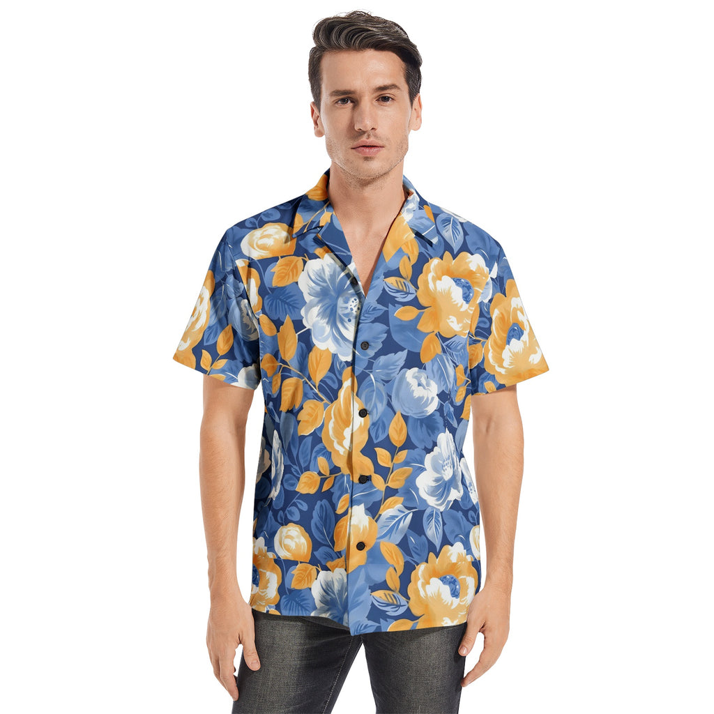 Boho Men's Short Sleeve Aloha Shirts