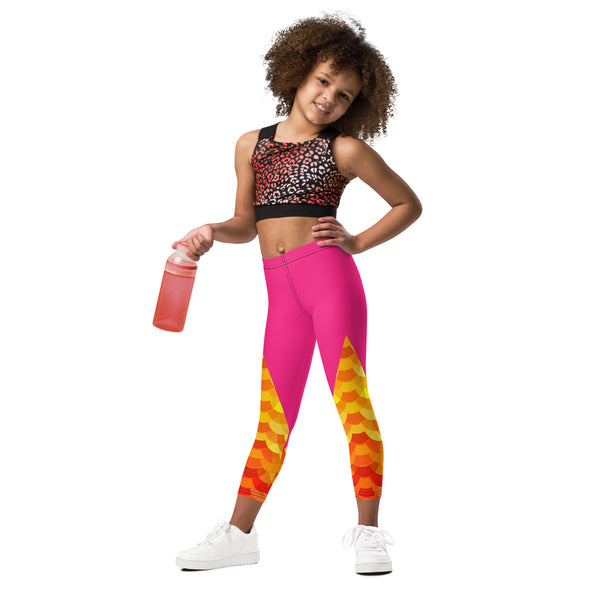 This Girl is On Fire Kid's Leggings