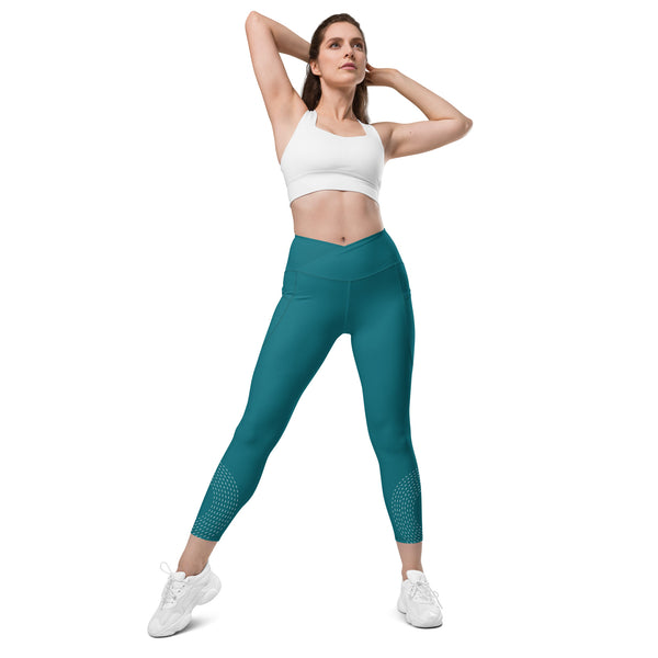 Fierce Ocean leggings with pockets