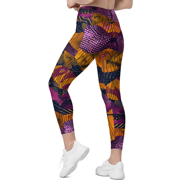 Wonderland Crossover leggings with pockets