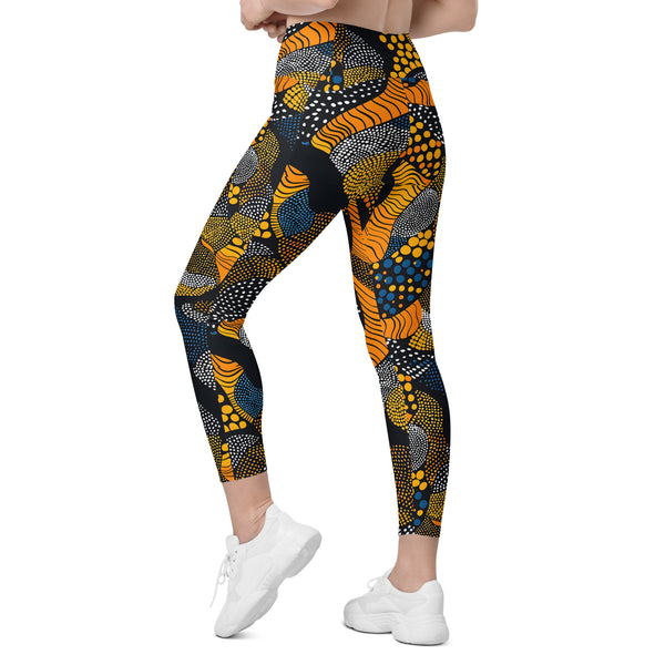 Goddess Crossover leggings with pockets