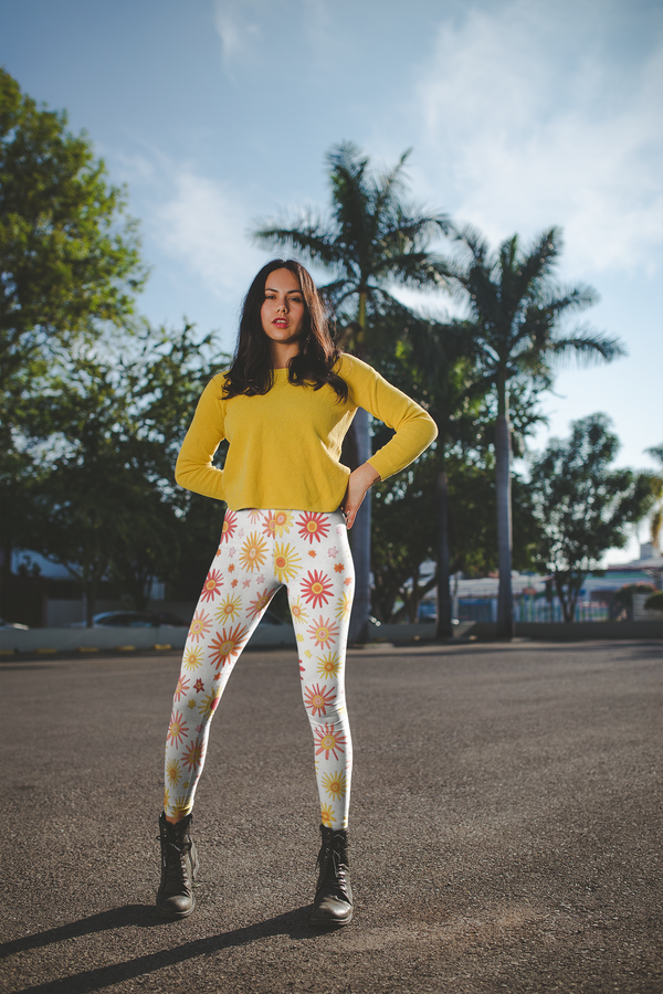 Daisy Daze Temp Control Cotton Leggings